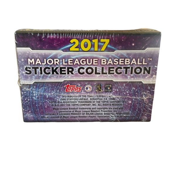 2017 Topps Factory Sealed Box MLB Stickers (possible Aaron Judge rookie) - Picture 3 of 4